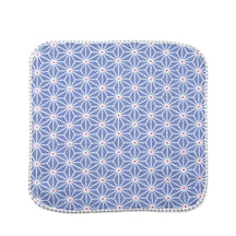 Kontex Haikara Handkerchief - Asanoha Blue