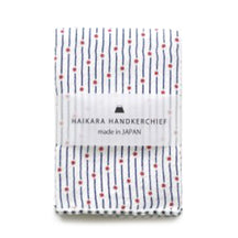 Kontex Haikara Handkerchief - Sudare Navy