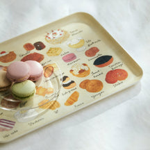 Fog Linen Work Linen Coated Tray (M): Isabelle Boinot Gateau