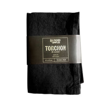 Les Choses Simples Linen Tea Towel - Black