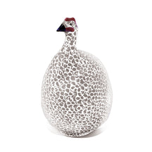 Les Ceramiques de Lussan Pintade (Guinea Fowl) Large - Grey