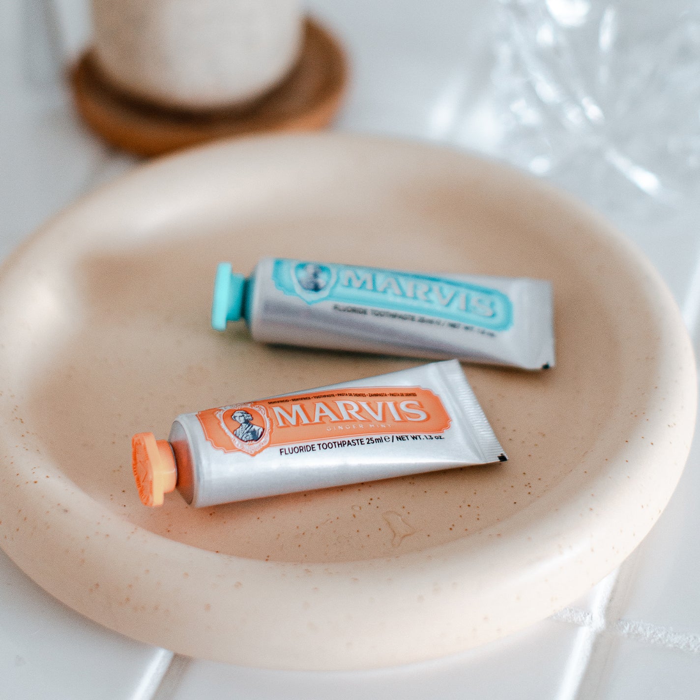 Marvis Ginger Mint Travel Toothpaste