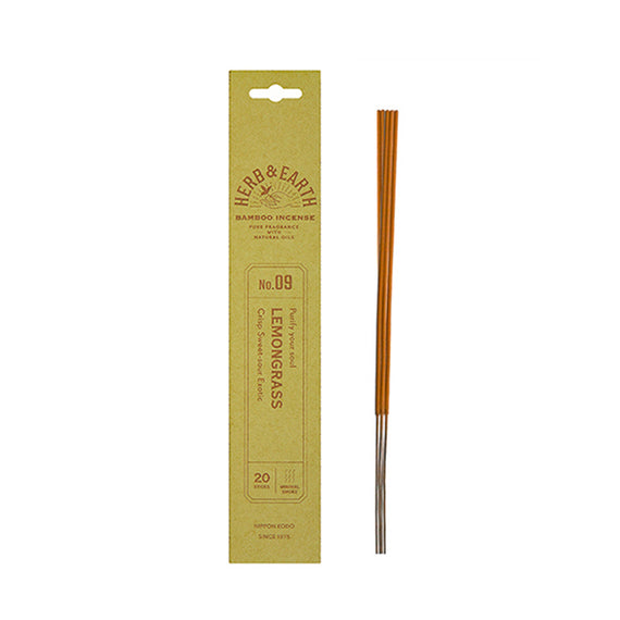 Nippon Kodo Herb & Earth Incense - Lemongrass No.09