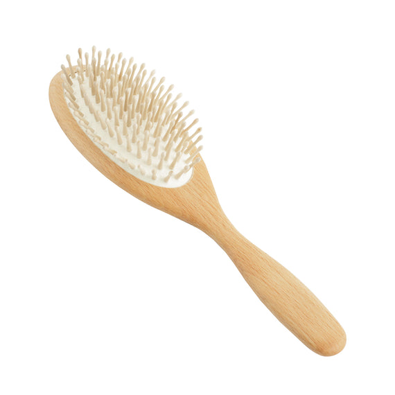Redecker Oval Beechwood Hair Brush - Pins