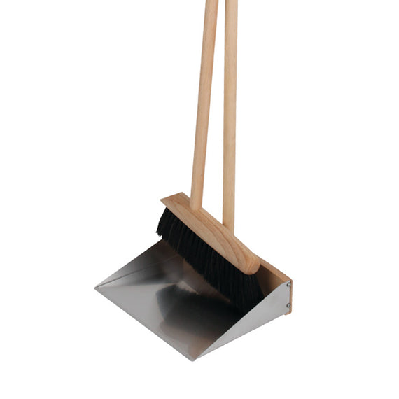 Redecker Dust Pan & Brush Set - 90cm
