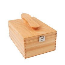 Redecker Shoe Shine Box with Lid - Wooden