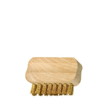 Redecker Suede Brush with Brass Bristles