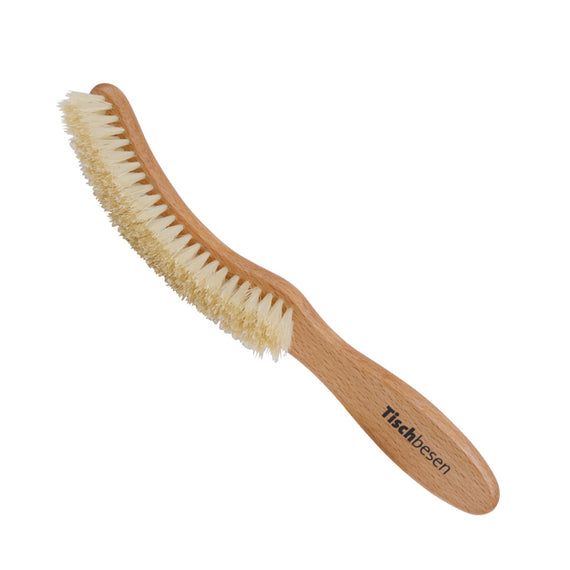 Redecker Beech Wood Table Brush - Curved