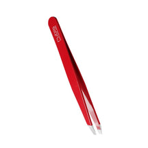 Rubis Swiss Slant Tweezers - Red