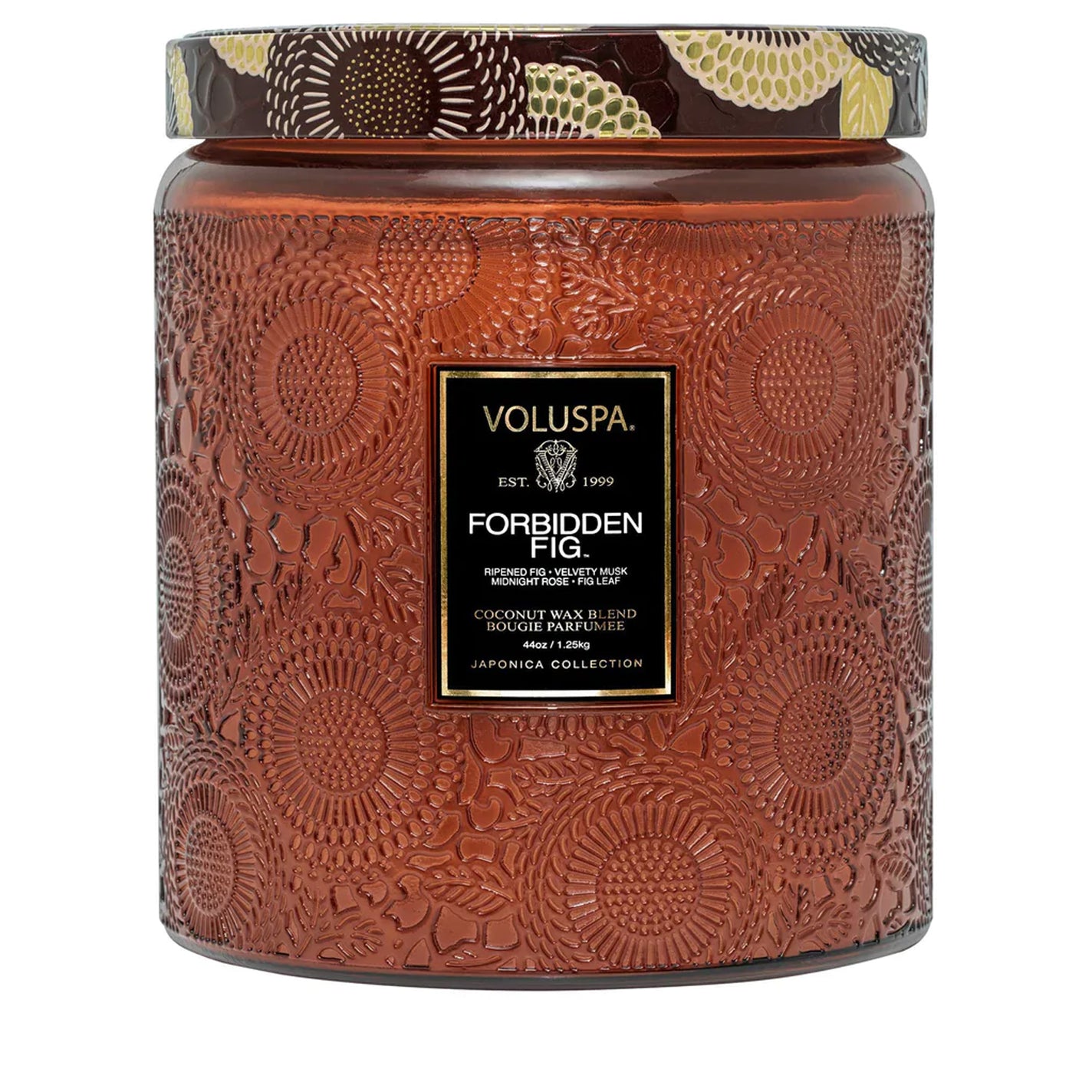 VOLUSPA Forbidden Fig Luxe 2 Wick Candle