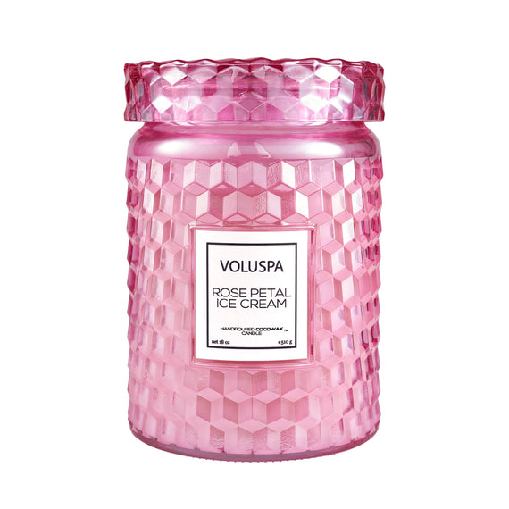 VOLUSPA Rose Petal Ice Cream 100hr Candle