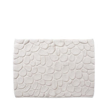 Yoshii Ottaipnu 'Pebble' Bath Mat - Light Grey