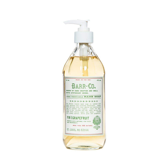 Barr-Co Fir & Grapefruit Liquid Hand Soap