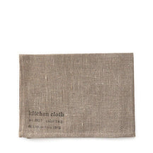 Fog Linen Work Tea Towel - Natural