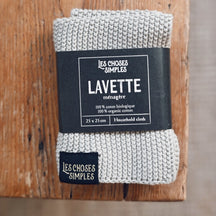Les Choses Simples Lavette Household Cloth - Pebble