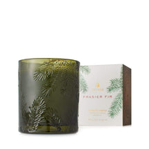 Thymes Frasier Fir Green Glass Candle