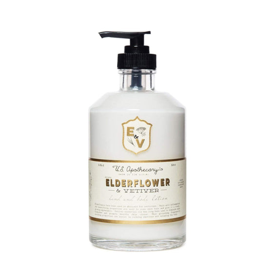 U.S. Apothecary Elderflower Hand & Body Lotion