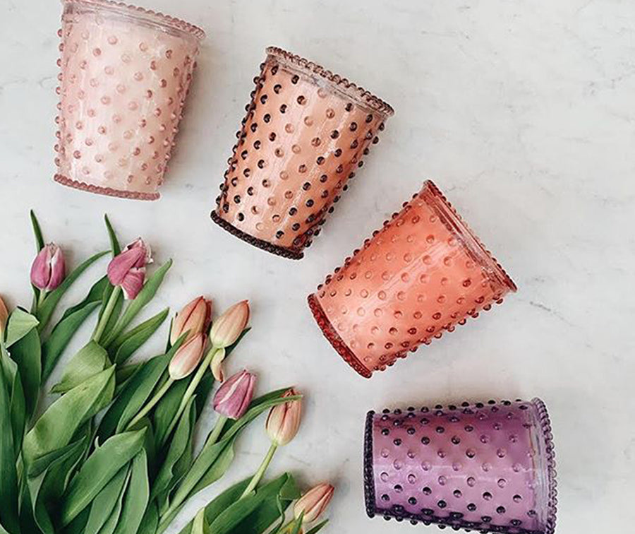 Simpatico Honeysuckle Hobnail 100hr Candle