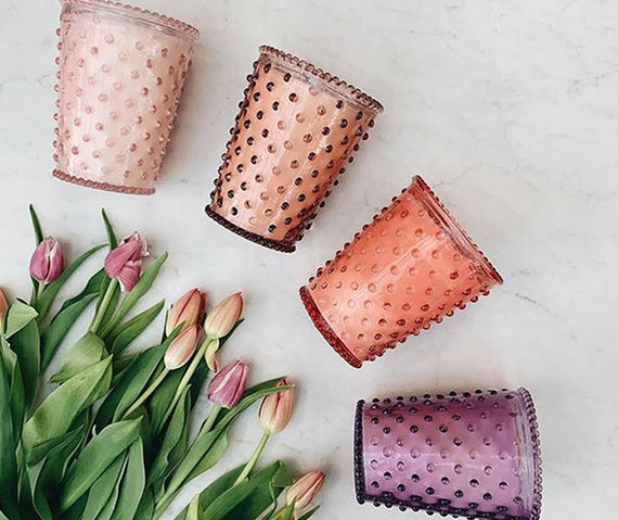 Simpatico Honeysuckle Hobnail 100hr Candle