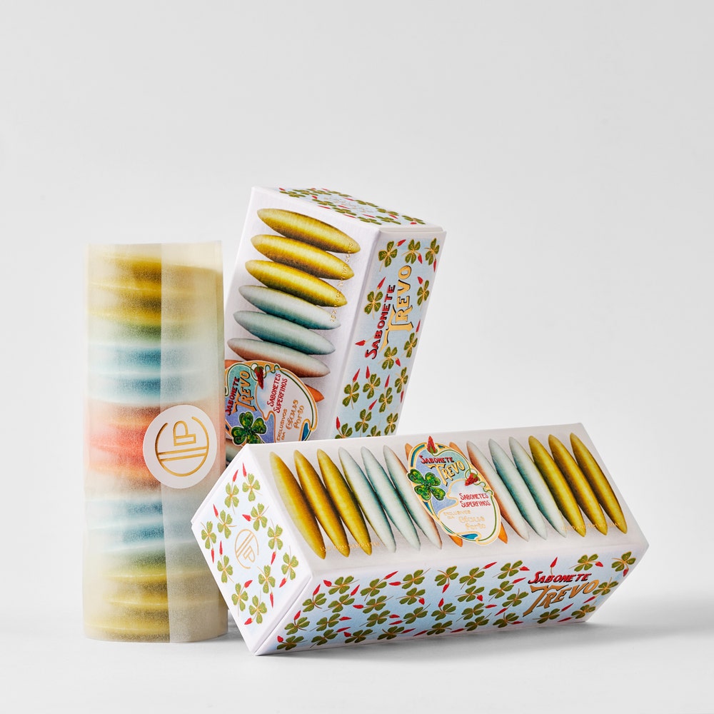 Claus Porto Trevo Guest Soap Box 15 x 10g