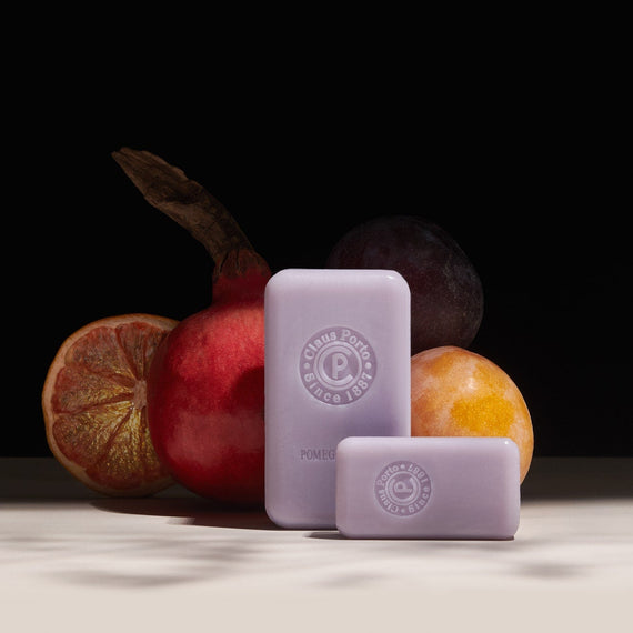 Claus Porto Mirror Pomegranate Wax Sealed Soap - 150g