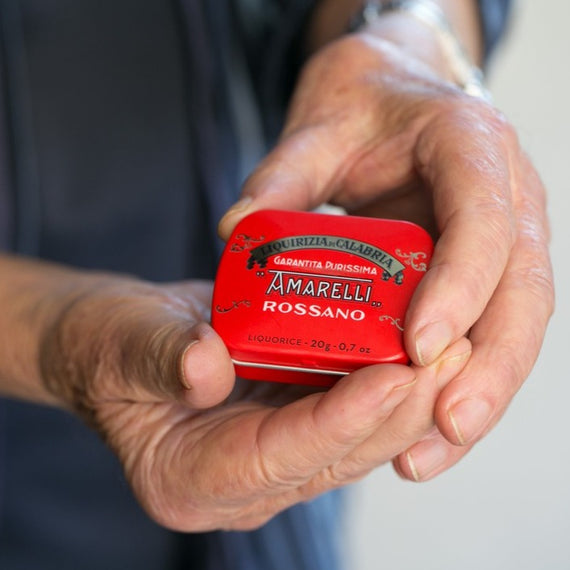 Amarelli Rossano Pure Liquorice Tin (Red)- 20g