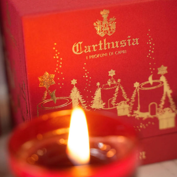 CARTHUSIA Limited Edition Xmas Candle hi