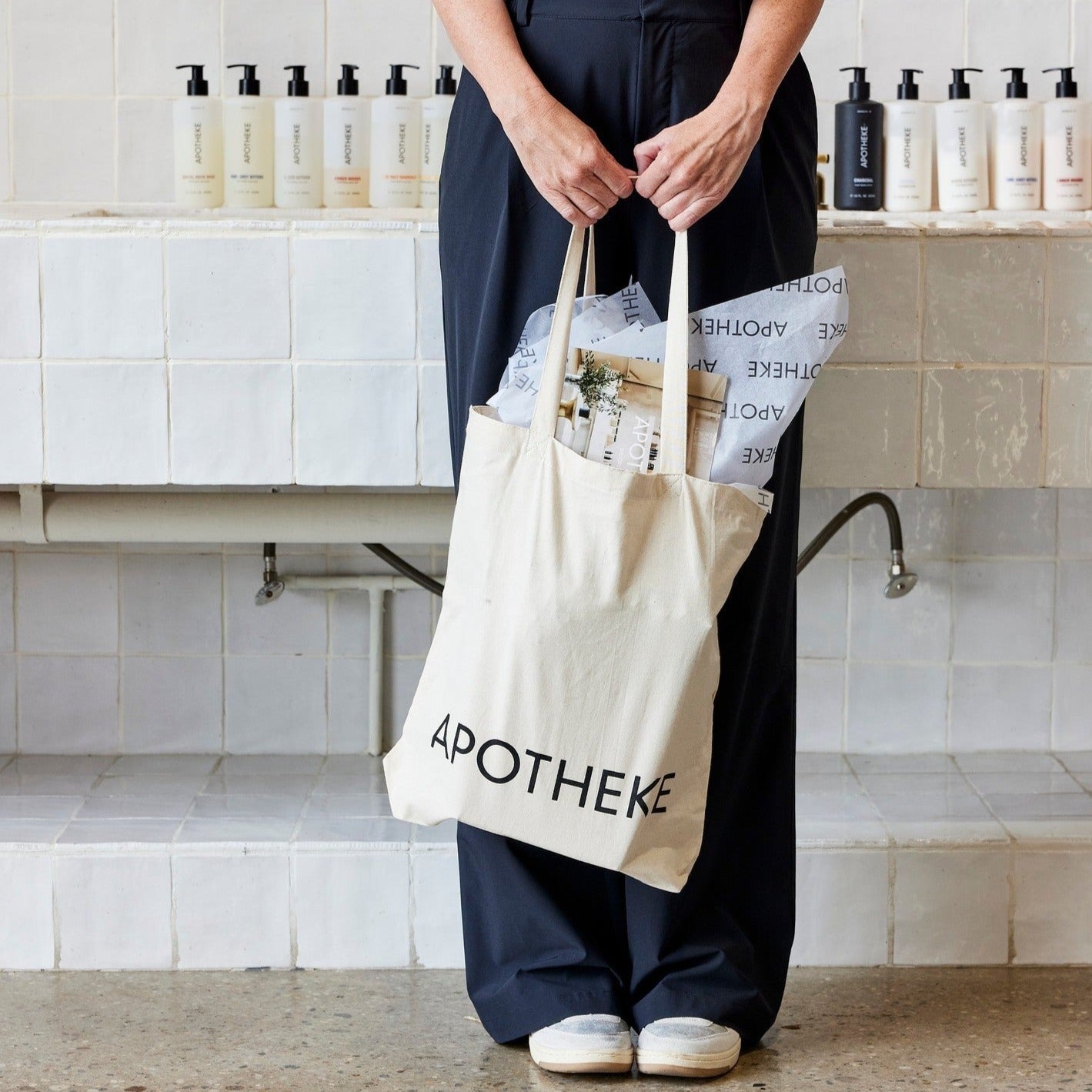 APOTHEKE Canvas Tote