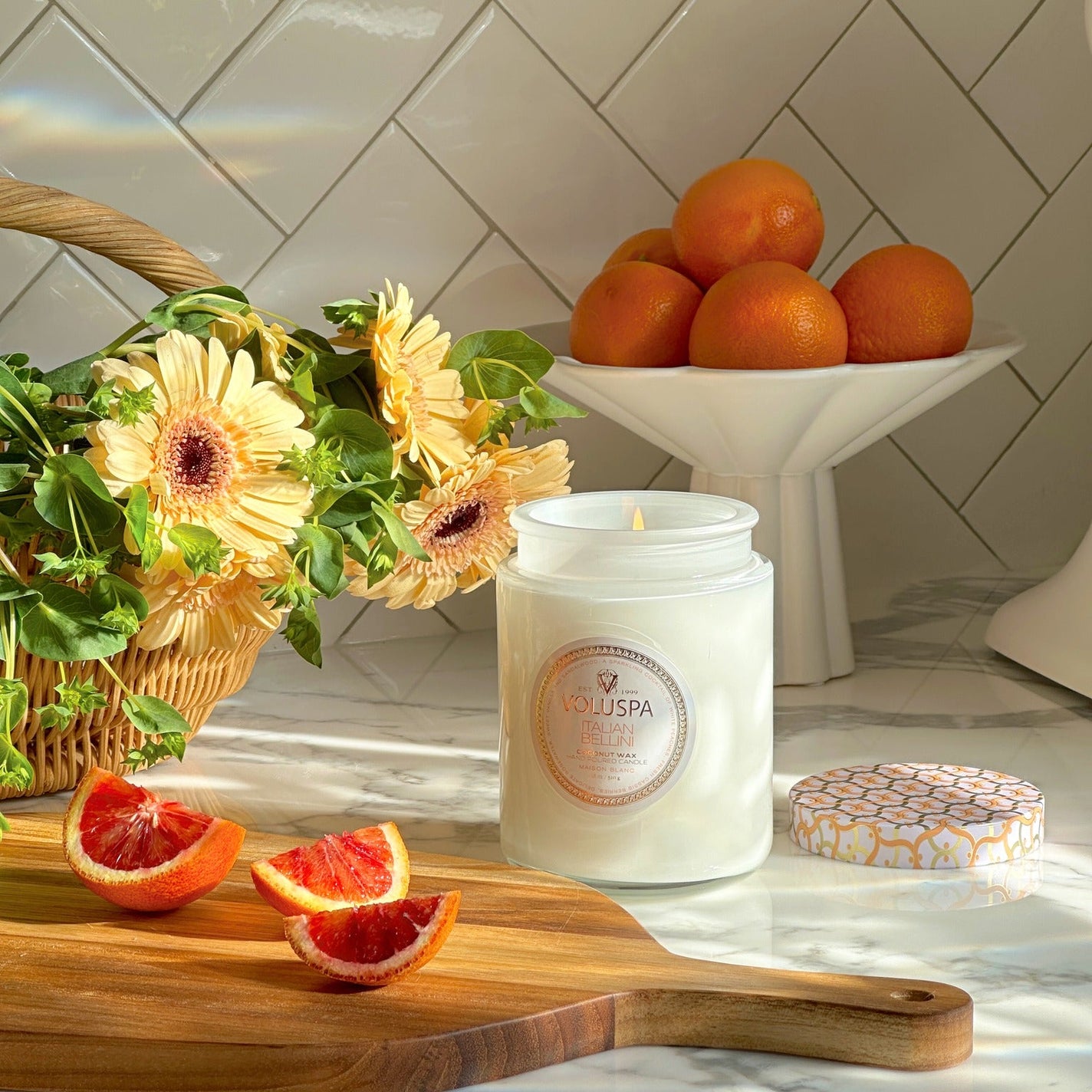 VOLUSPA Italian Bellini 100hr Candle