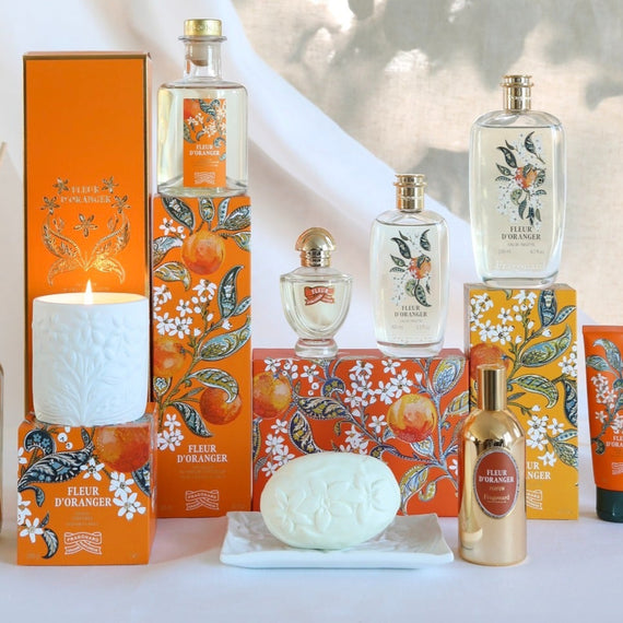 Fragonard Fleur d'Oranger Perfumed Soap & Dish Set