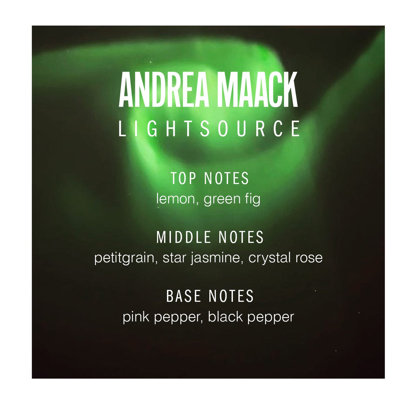 Sample Vial - Andrea Maack Lightsource Eau de Parfum