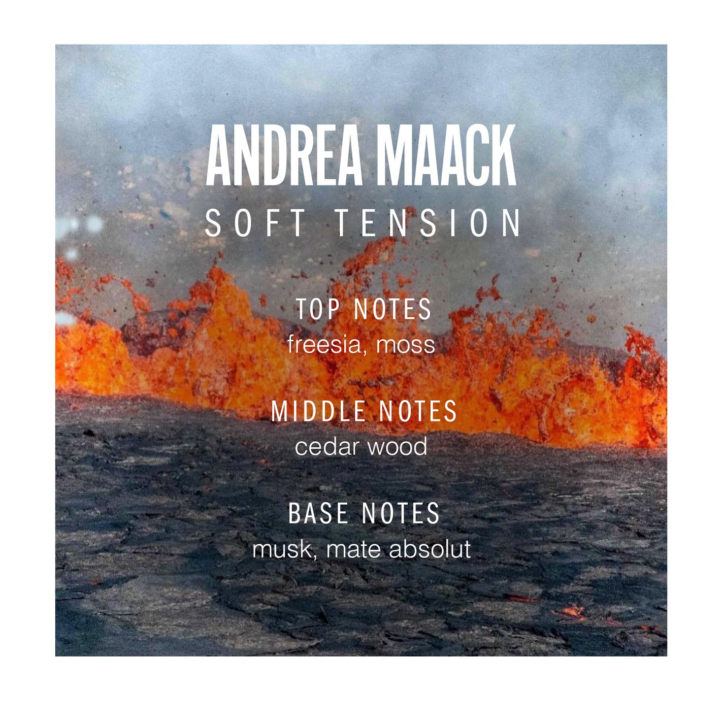 Andrea Maack Soft Tension Eau de Parfum - 50ml