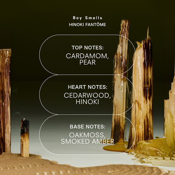 Boy Smells Hinoki Fantôme Standard Candle