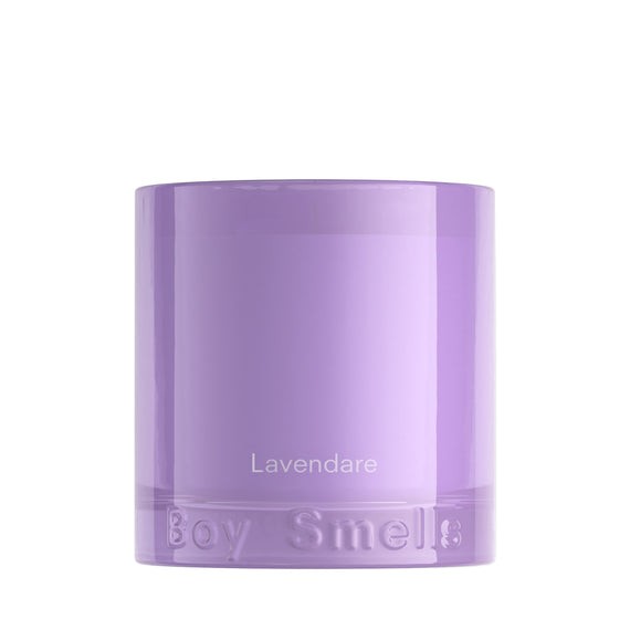 Boy Smells Lavendare Standard Candle