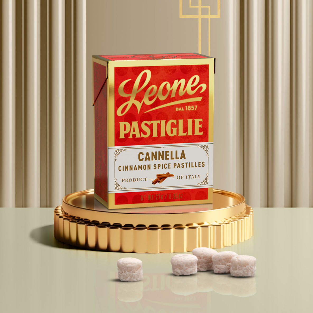 Pastiglie Leone Cinnamon Spice