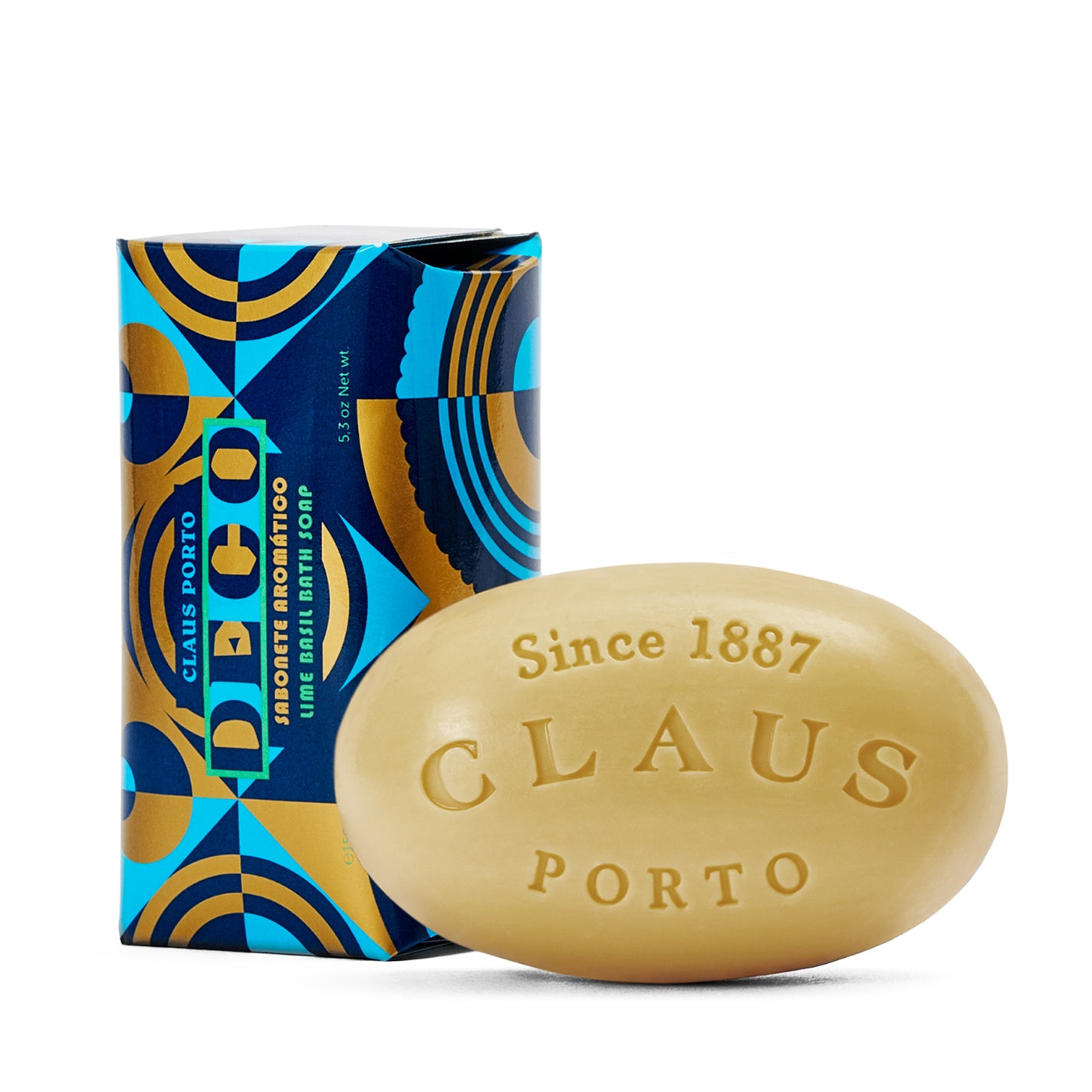 Claus Porto Lime Basil Soap - 150g