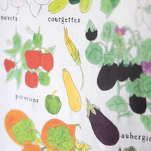 Fog Linen Work 2026 Tea Towel Calendar: Fresh Vegetables