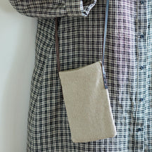 Fog Linen Work Beynell Linen Bag: Natural