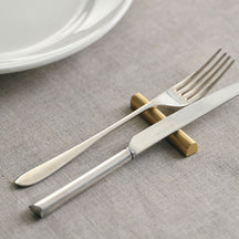 Fog Linen Work Brass Cutlery Rest - Round