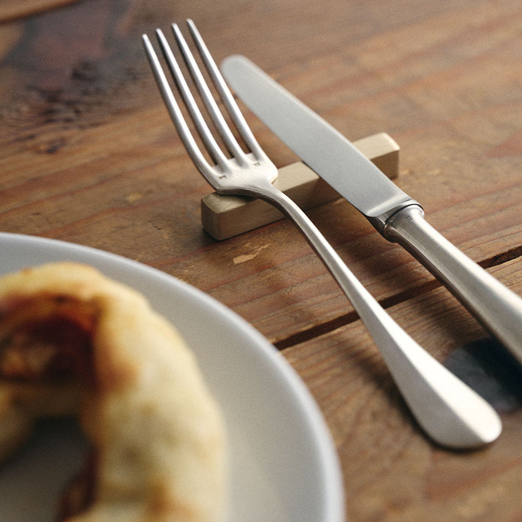 Fog Linen Work Brass Cutlery / Chopstick Rest - Square