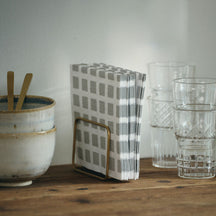 Fog Linen Work Brass Paper Stand