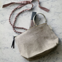 Fog Linen Work Chris Pouch: Natural