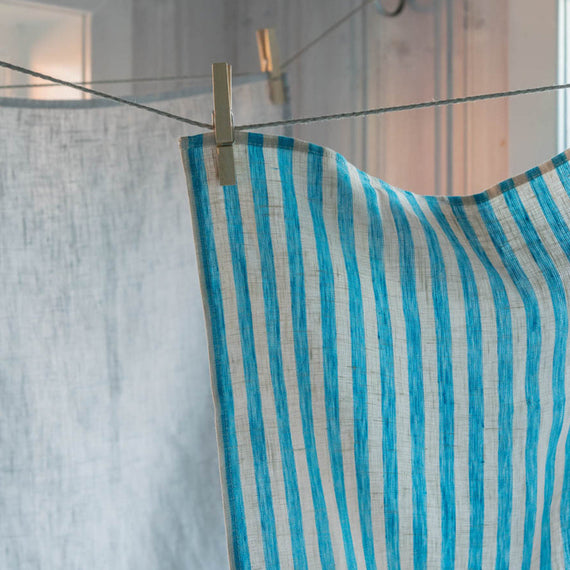 Fog Linen Work Linen Tea Towel: Francis
