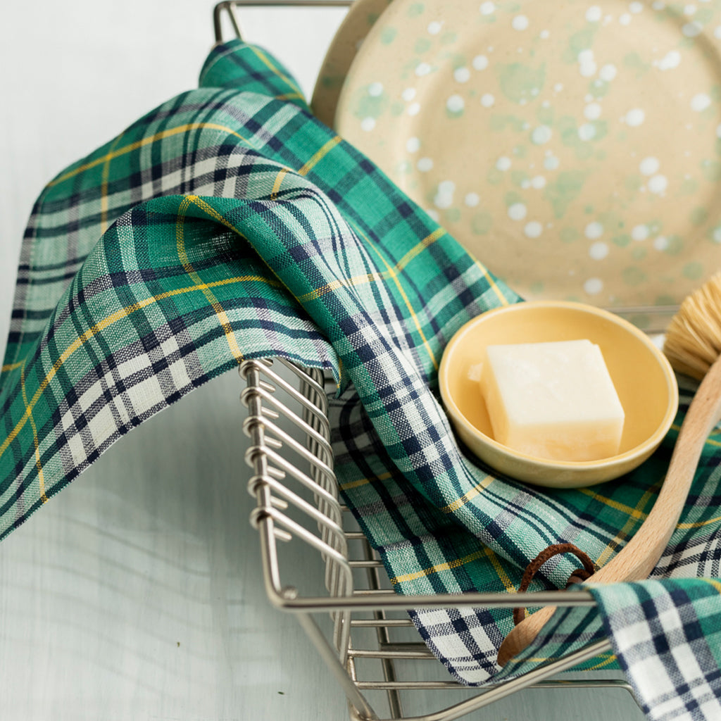 Fog Linen Work Linen Tea Towel: Heren