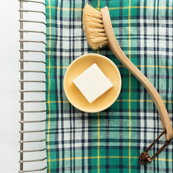 Fog Linen Work Linen Tea Towel: Heren
