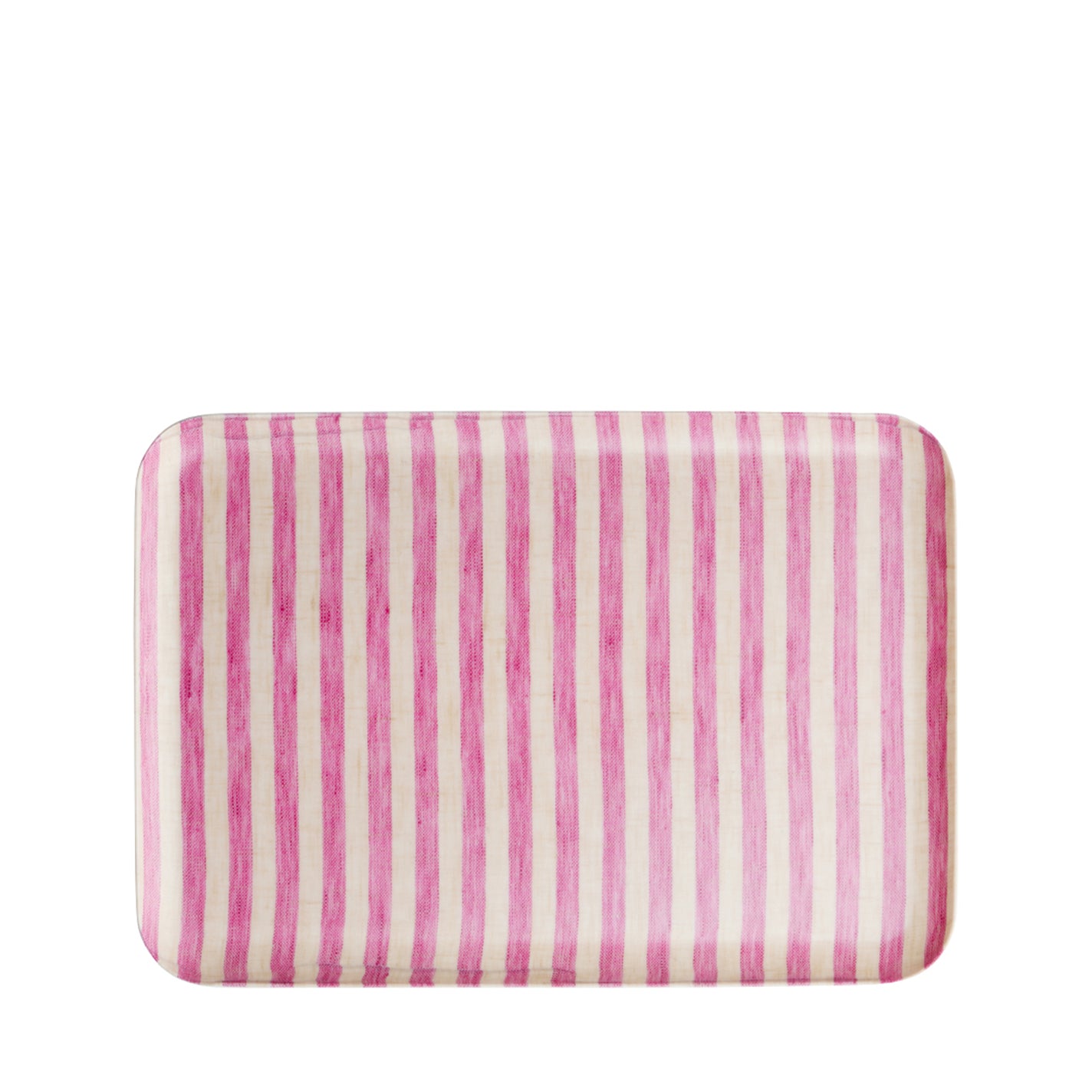 Fog Linen Work Linen Coated Tray (M): Michele