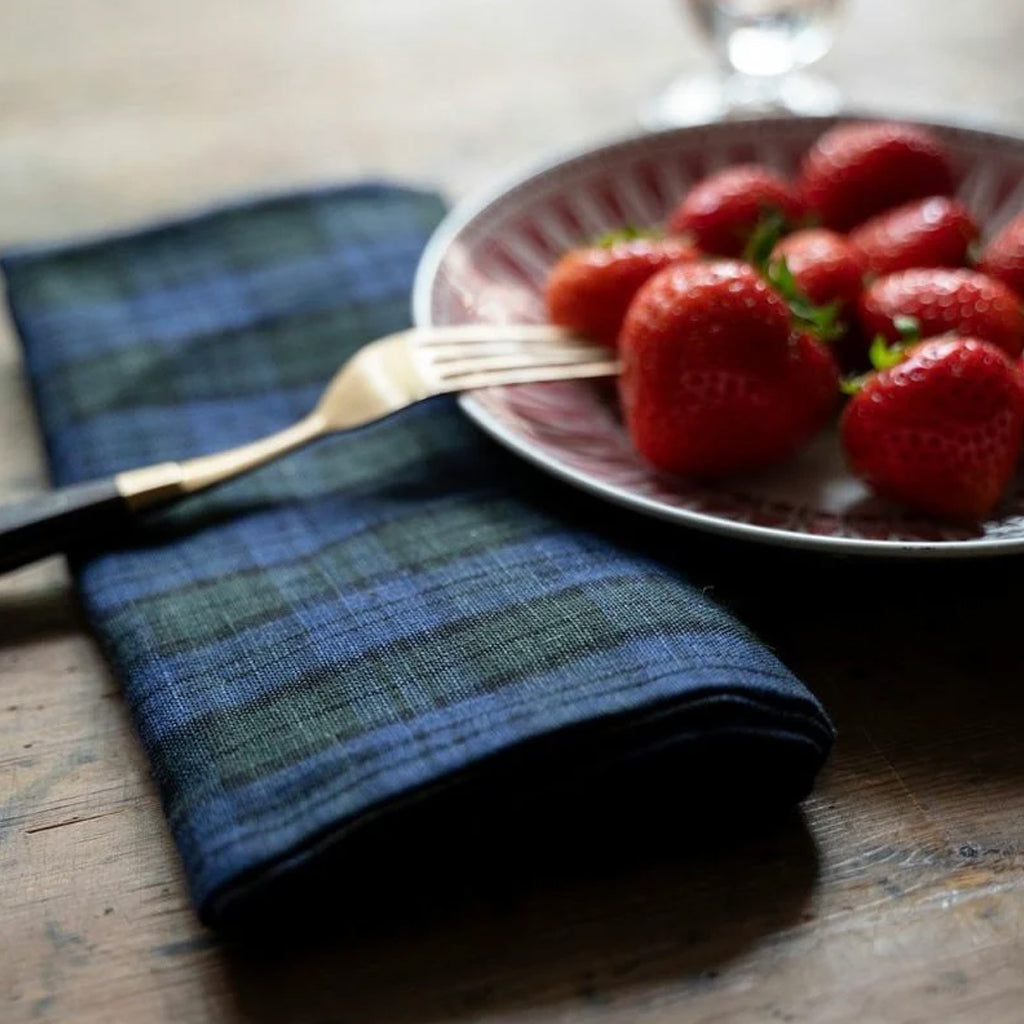 Fog Linen Work Linen Napkin: Stanly