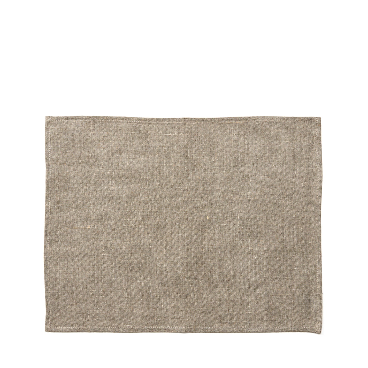 Fog Linen Work Linen Place Mat: Natural