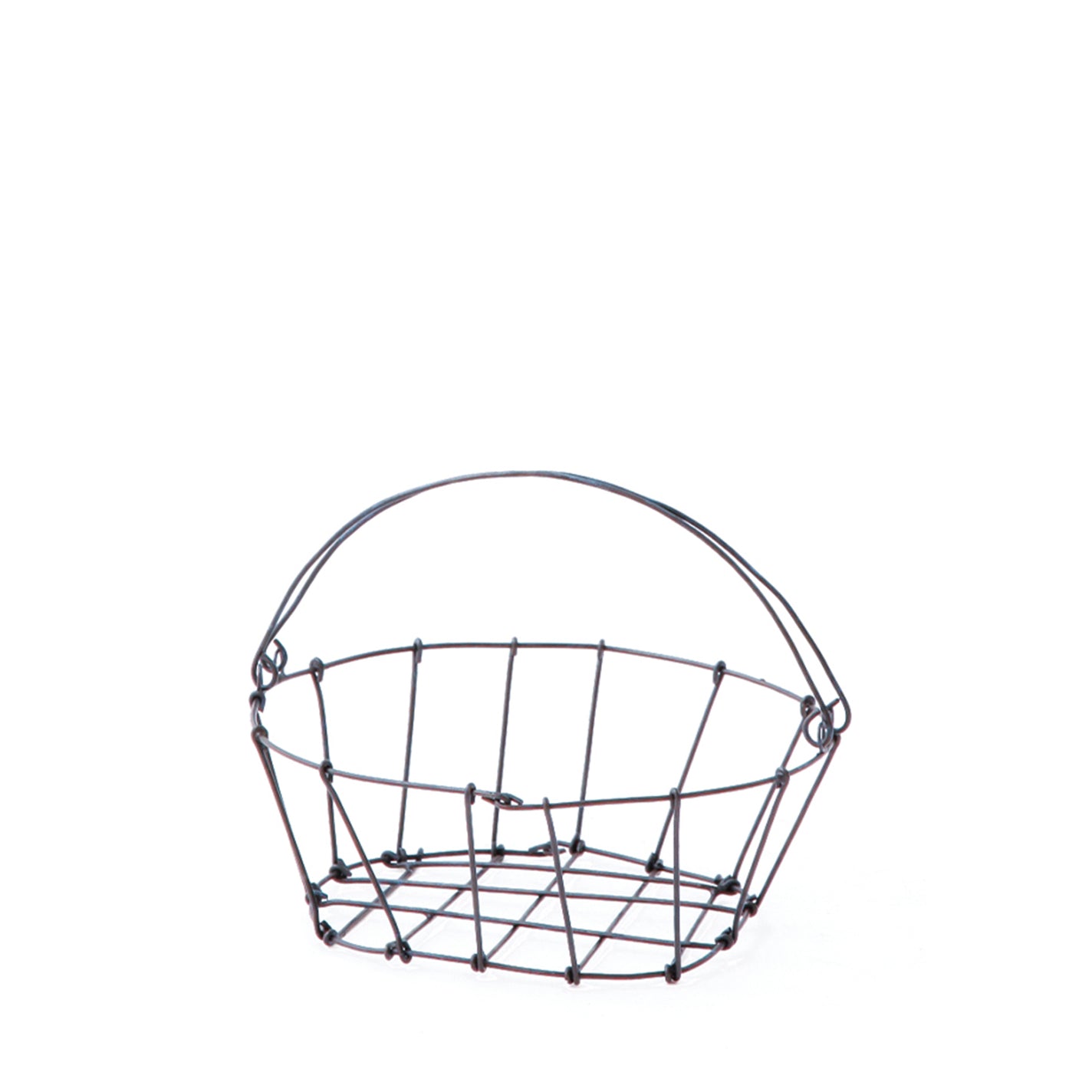 Fog Linen Work Oval Basket (M)