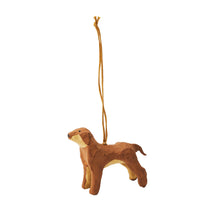 Fog Linen Work Papier Maché Ornament: Dog